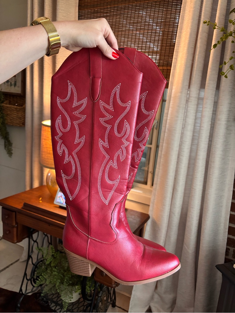 Red Cowgirl Boots